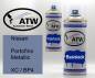 Preview: Nissan, Portofino Metallic, XC / BP4: 400ml Sprühdose + 400ml Klarlack - Set, von ATW Autoteile West.